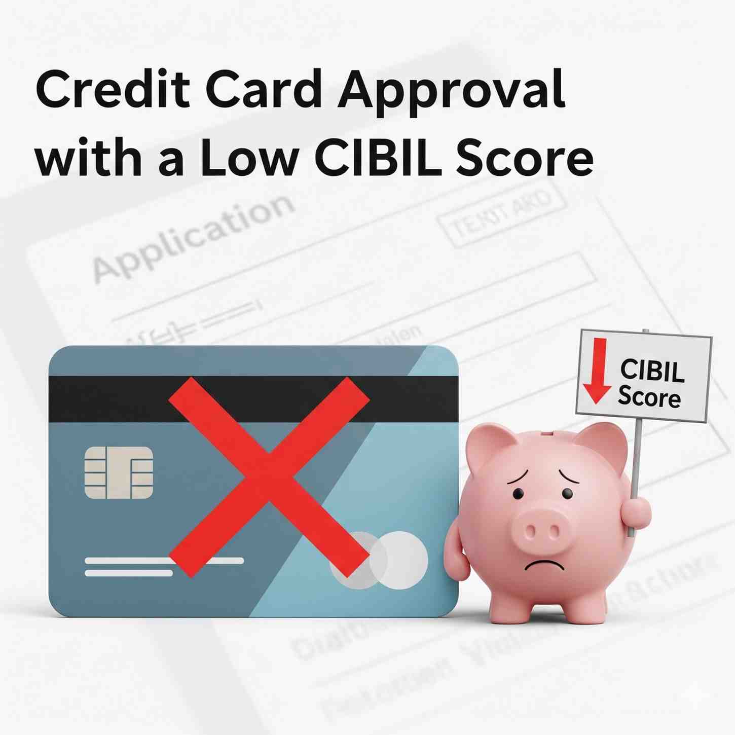 Credit Card with Poor CIBIL Score in India