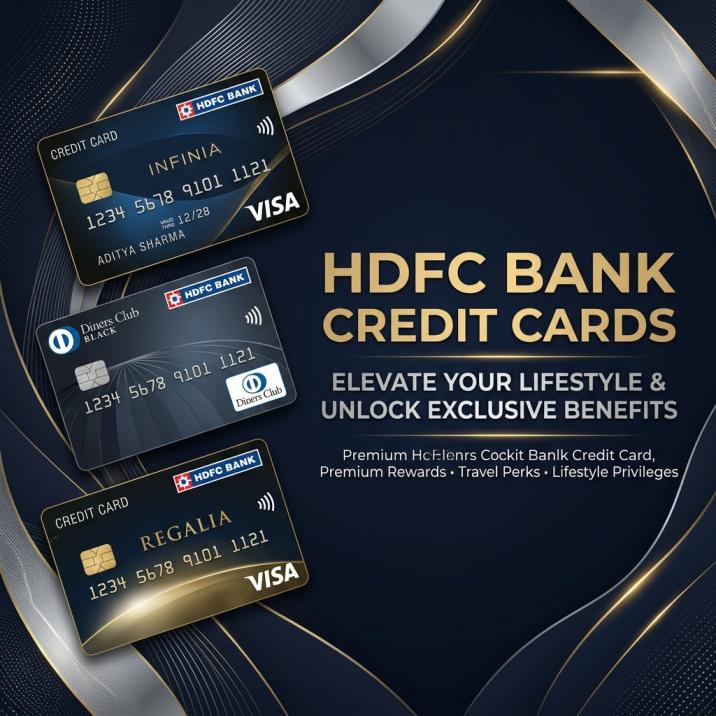 Top HDFC Bank Credit Cards: Find Your Perfect Match Today! | CreditPlanner.in