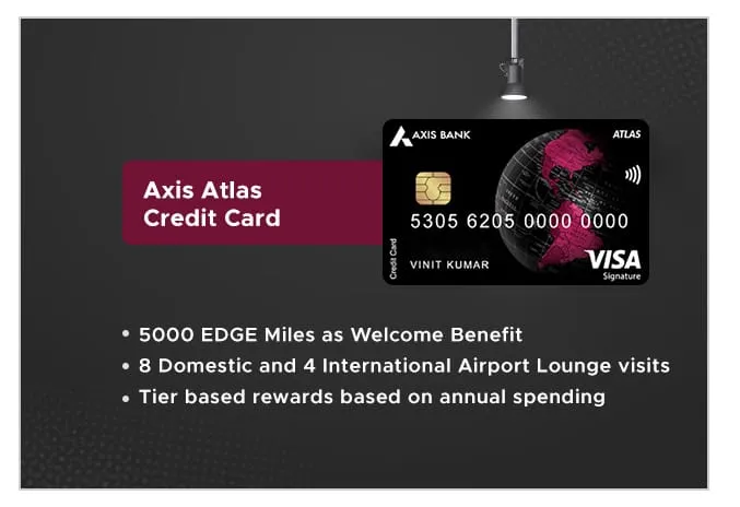 Axis Atlas Credit Card credit card by Axis Bank